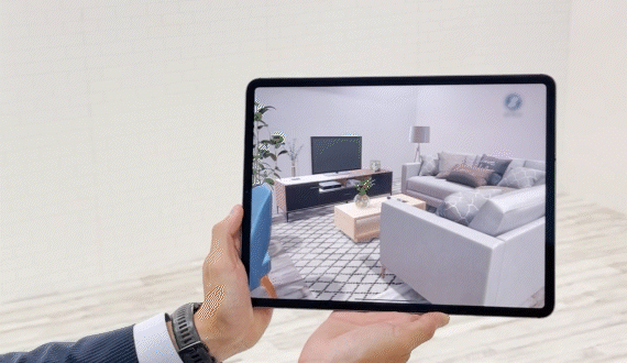 ARデジタル家具を配置したお部屋image